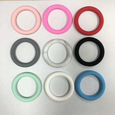 Fokale Perlen O-Ring Großhandels-PISSEN-Silikons für DIY-keychains