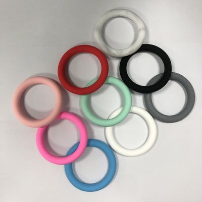 Fokale Perlen O-Ring Großhandels-PISSEN-Silikons für DIY-keychains