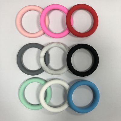 Fokale Perlen O-Ring Großhandels-PISSEN-Silikons für DIY-keychains