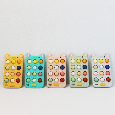 Silikon-Babyhandyform Teethers BPA freie für Komfort- und Entlastungsbaby teeths schmerzlich