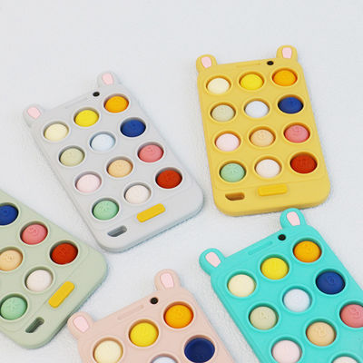 Silikon-Babyhandyform Teethers BPA freie für Komfort- und Entlastungsbaby teeths schmerzlich