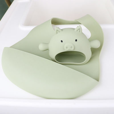 Kundenspezifisches verschiedenes Formschweinform-Lenkergriff Silikon Teether für Baby mit verschiedenen Entwürfen