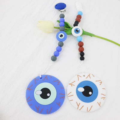 Weiches und flexibles Silikon Teether für 0-36 Monate keychains teether Silikon des Babys DIY für Halloween