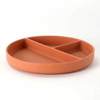 Nicht giftiges Kleinkind-Silikon teilte Tierform-Platten-Spülmaschine Safe