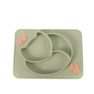 Nicht giftige Kleinkinder-Silicon-Platten für Kinder