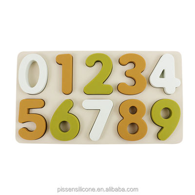Glatte Silikon-Lehrpuzzle aus ungiftigem und umweltfreundlichem Material