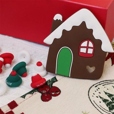 MOQ 200pcs Silikon Zahnbeutel organische Silikon Zahnbeutel - sicher &amp; langlebig für DIY Stifte machen Schlüsselkette