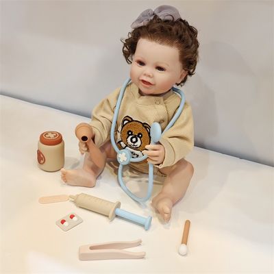 Personalisiertes Baby-Silicone-Medizinspielzeug als Bild perfekt für die sensorische Entwicklung