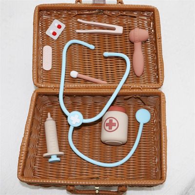 Personalisiertes Baby-Silicone-Medizinspielzeug als Bild perfekt für die sensorische Entwicklung