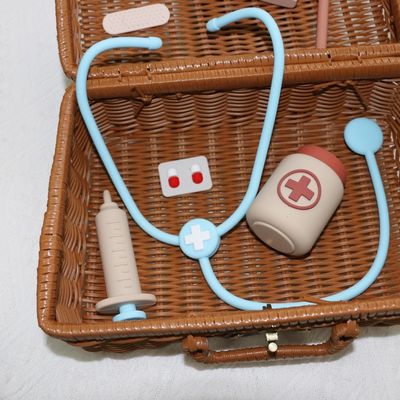 Personalisiertes Baby-Silicone-Medizinspielzeug als Bild perfekt für die sensorische Entwicklung