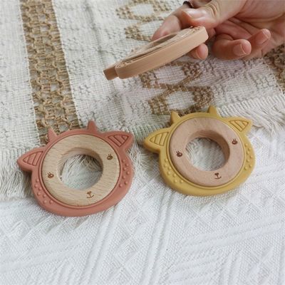 Silikon Baby-Zähne-Zähne-Spiel-Glattes Schaf Wal