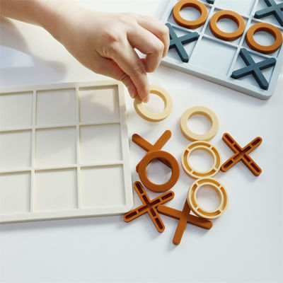 Großhandel Voll Silikon XO Puzzles Custom Logo Marke Baby pädagogische Silikon Puzzle Spielzeug