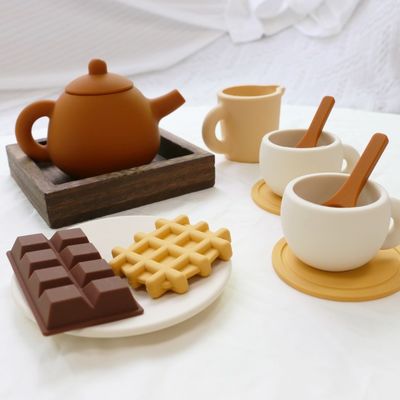 Paisen Fabrik Neue Ankunft 17 Stück 11 Stück Set Kinder Nachmittagstee Silikon Baby Spielzeug Teekanne Set