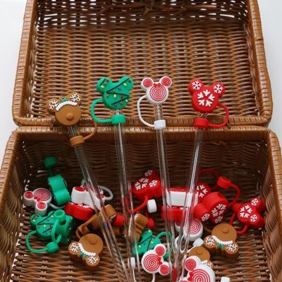 Fabrikgroßhandel und kundenspezifische volle Silikon Bpa kostenlose Lebensmittelqualität Silikon Stroh Topper Hut Kappen für Trinkhalme