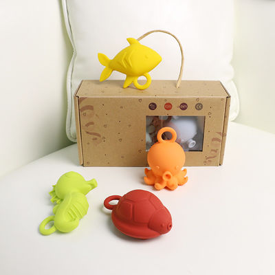 Voll Silikon Strohdeckel in 3D-Design Leichtgewicht Silikon Babyspielzeug