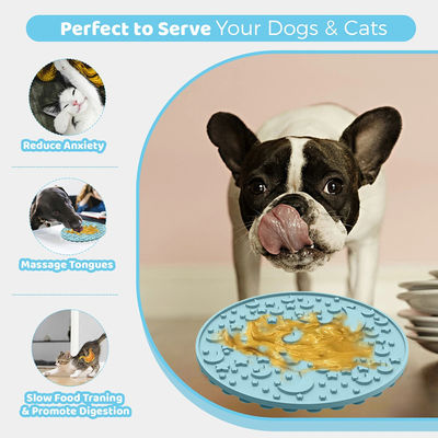Custom New Labyrinth Design Außen Spaß Hunde Essen Lecken Puzzle Schalen Silikon BPA-frei Pet Slow Feeder Hund Schüssel Teller