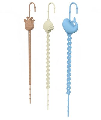 Silikon-Perlen BPA-frei Baby-Zähne-Kind Halskette Schnuller-Kette Zubehör für Baby