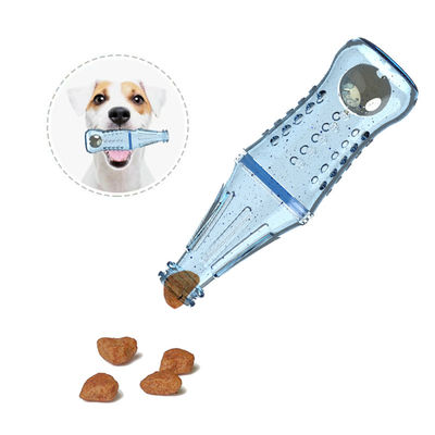 Custom hochwertige BPA-freie Lebensmittel Silikon Tier Hund Ausbildung Flasche Spielzeug langsam Fütterung Snack lecken Silikon Lebensmittelflasche Spielzeug