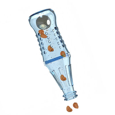 Custom hochwertige BPA-freie Lebensmittel Silikon Tier Hund Ausbildung Flasche Spielzeug langsam Fütterung Snack lecken Silikon Lebensmittelflasche Spielzeug