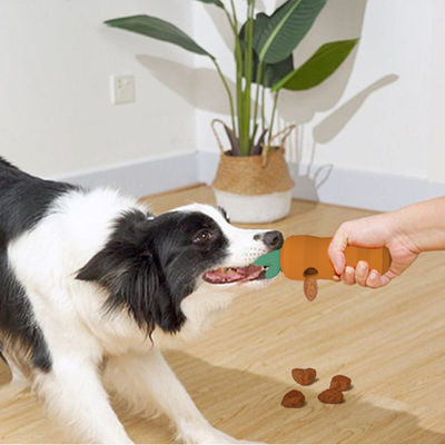 Karotten-Haustierzubehör Tierform Unzerstörbares Haustier Knistern Hund Haustierspielzeug Hundeball Kauspielzeug Aggressives Kauspielzeug Hundeball