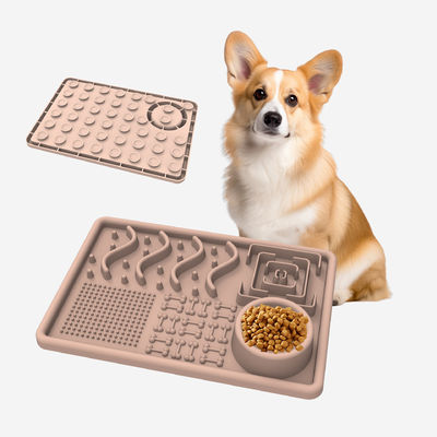 BPA-freie, geruchfreie Silikon-Tierschalen für Haustiere, Tier-Hundeplatte, Silikon aus weichem Material