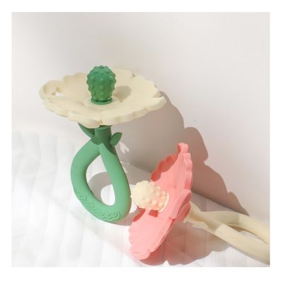 PAISEN Custom Flower Baby Fütterung Teether Kauen Spielzeug Lebensmittel-Grad Baby Silikon Teether Molar Toys Baby Hand Teether Produkt