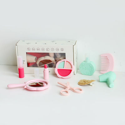2024 Neuankömmlinge Silikon Make-up Spielzeug BPA-frei Silikon Kinder Mädchen Werkzeug Spielzeug Set mit