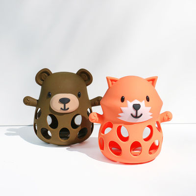 PAISEN Bärenzähne Handschuhe Unisex Custom BPA-frei Neugeborene Geschenke niedliche Tierform Silikon Zähne Spielzeug weiche Babyzähne