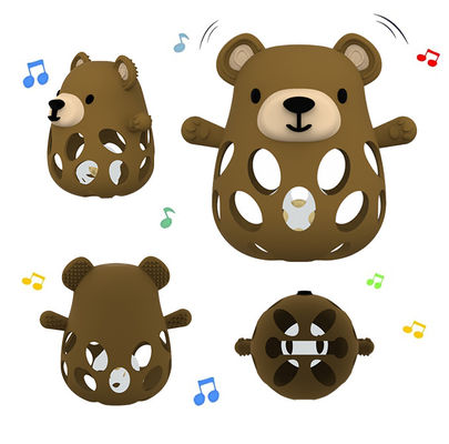 PAISEN Bärenzähne Handschuhe Unisex Custom BPA-frei Neugeborene Geschenke niedliche Tierform Silikon Zähne Spielzeug weiche Babyzähne