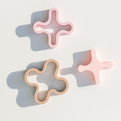 Neue weiche 100% Silikon-Multifunktions-Baby-Spielzeug Addition Subtraktion Multiplikation und Division Symbole Silikon-Puzzle-Sets