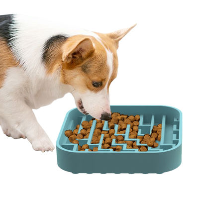 Hersteller Custom Pet Silicone Lick Mat Pet Dog Cat Slow Feeder Dowl Mat Dog Food Klappschüssel Slow Feeder Dowl