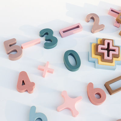 2025 NEW Arrival OEM ODM Silikonspielzeug für Babys Nummer Mathematik-Pack für Kinder pädagogische Spielzeugsätze