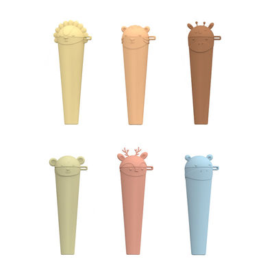 PAISEN Tier Silikon Eiscreme Maker BPA-frei Wiederverwendbares Eis Pop Formen Geschirrspüler sicher hausgemachte Eiscreme Formen mit Stöcken