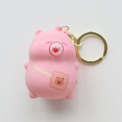 Silikon Capybara Schlüsselanhänger Anhänger Dekompression Squeeze Bags Ornament Stressentlastung Lüftung Spielzeug 80g für Silikon Material