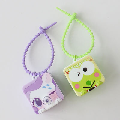 Silikon Capybara Schlüsselanhänger Anhänger Dekompression Squeeze Bags Ornament Stressentlastung Lüftung Spielzeug 80g für Silikon Material
