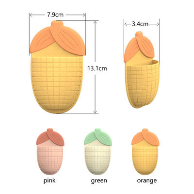 Hübscher Saugbecher in Maissform für Zahnpasta