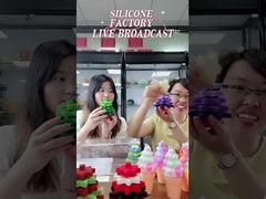 Babe Soft Silicone Stacking Rings blockiert mit Weihnachtsbaum-Form