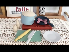 2023 neue nicht giftige Baby-Silikon-Spielwaren BPA freie für das Spiel-Haus-Küchen-Kochen