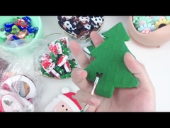 DIY-Silikon-Weihnachtsbaum Teether, sichere Weichgummi-Perlen für Dentition